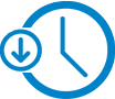 Less time